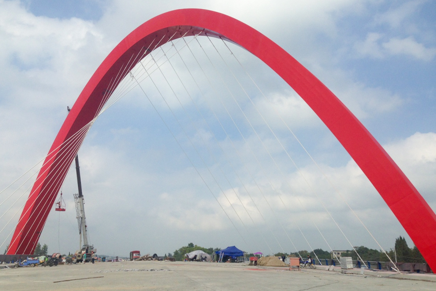 Pont d'approche traversant le canal - Projet EPC de centrale électrique de 337 MW/305 MW (net) au Bangladesh